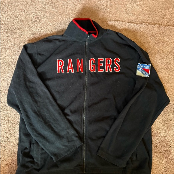Fleece New York‎ Rangers Jacket - Picture 1 of 4